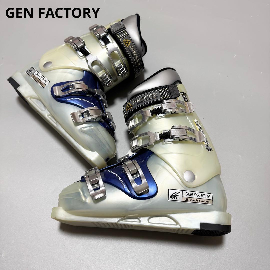 【新品未使用】GEN FACTORY CARVE6 スキーブーツ 26.5cm