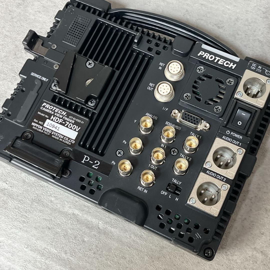 PROTEC プロテック 7インチ 多機能HD液晶モニター HDF-700V ①