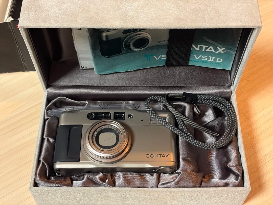【極美品/元箱説付】CONTAX TVS II ジャンク 部品取り