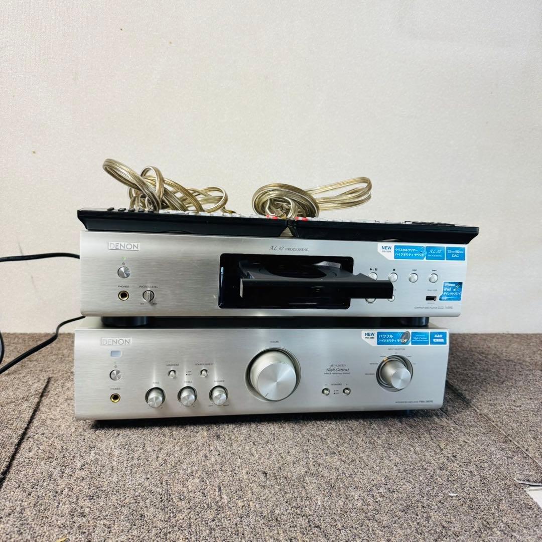 C70早い者勝ち！DENONフラグシップモデルアンプ CDプレーヤー セット！
