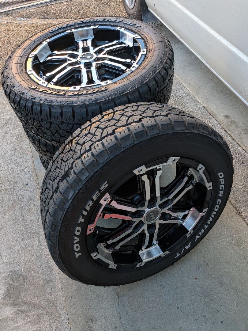 s*s様 RAYS FDX　OPEN COUNTRY　AT3　17インチ　ハイエ