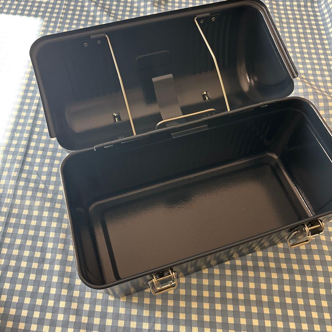 【新品未使用】STANLEY スチール製ランチボックス 紺色