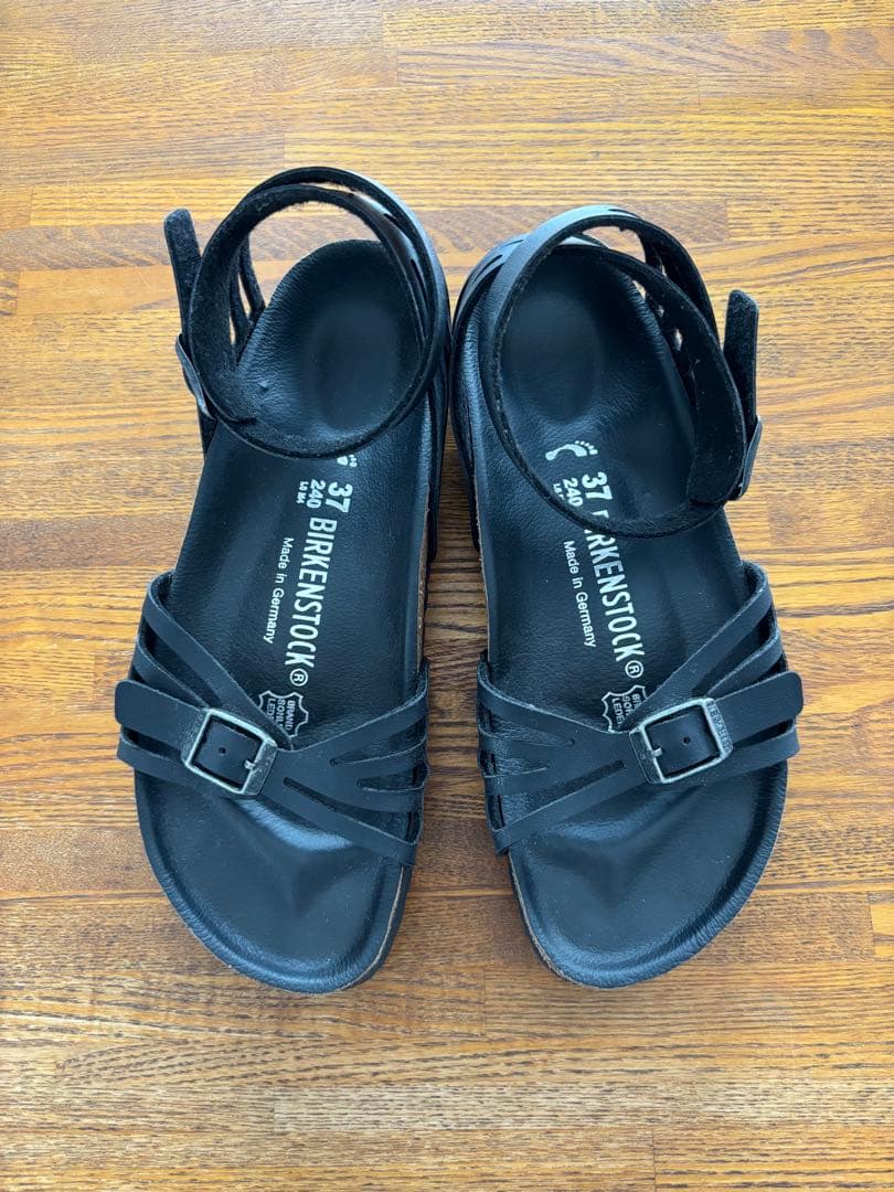 ビルケンシュトック サンダル（ブラック）37