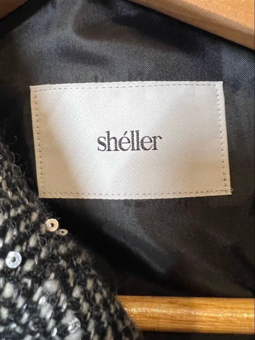 ジャケット・アウター sheller brillant herringbone jacket coat