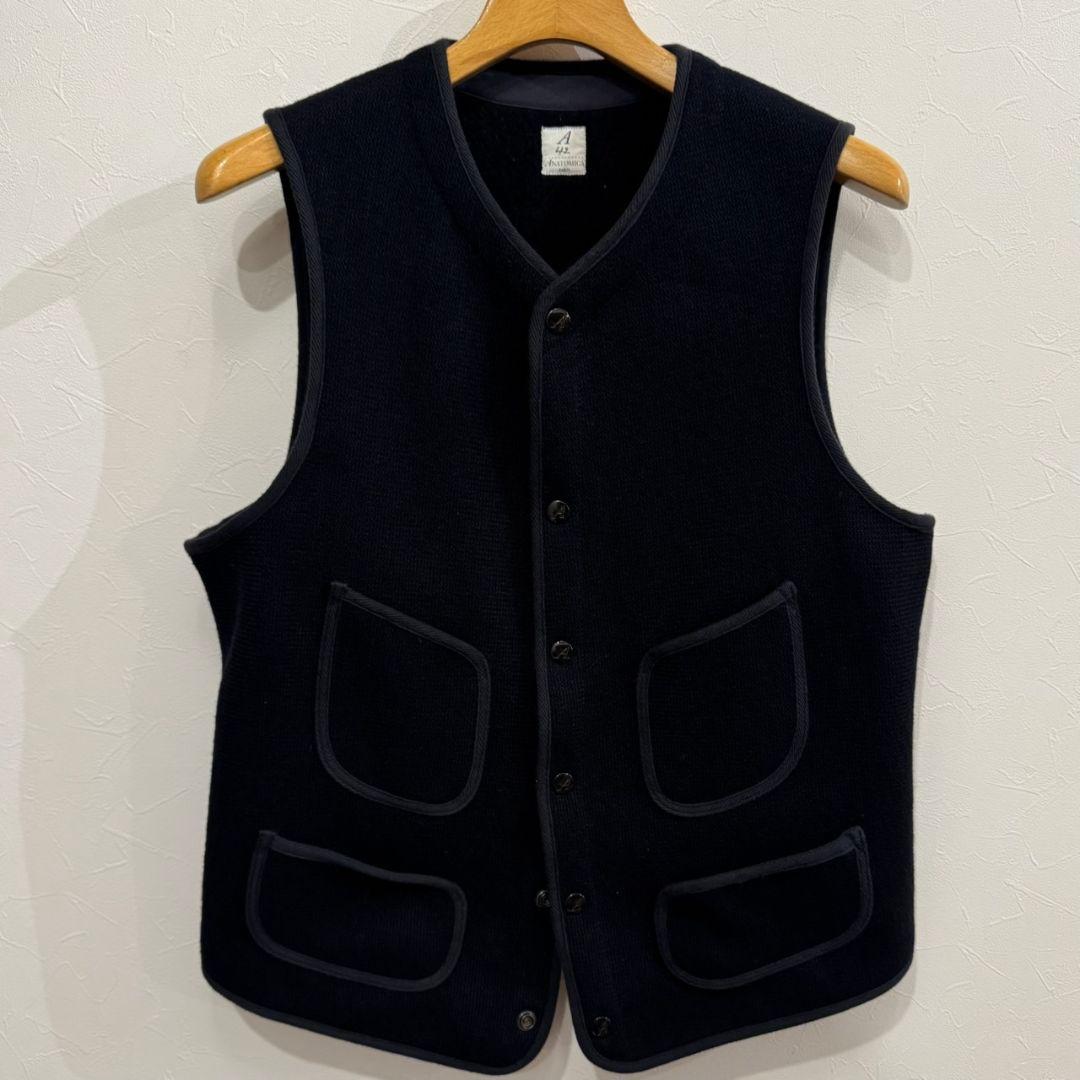 トップス ANATOMICA BROWNS BEACH VEST 42