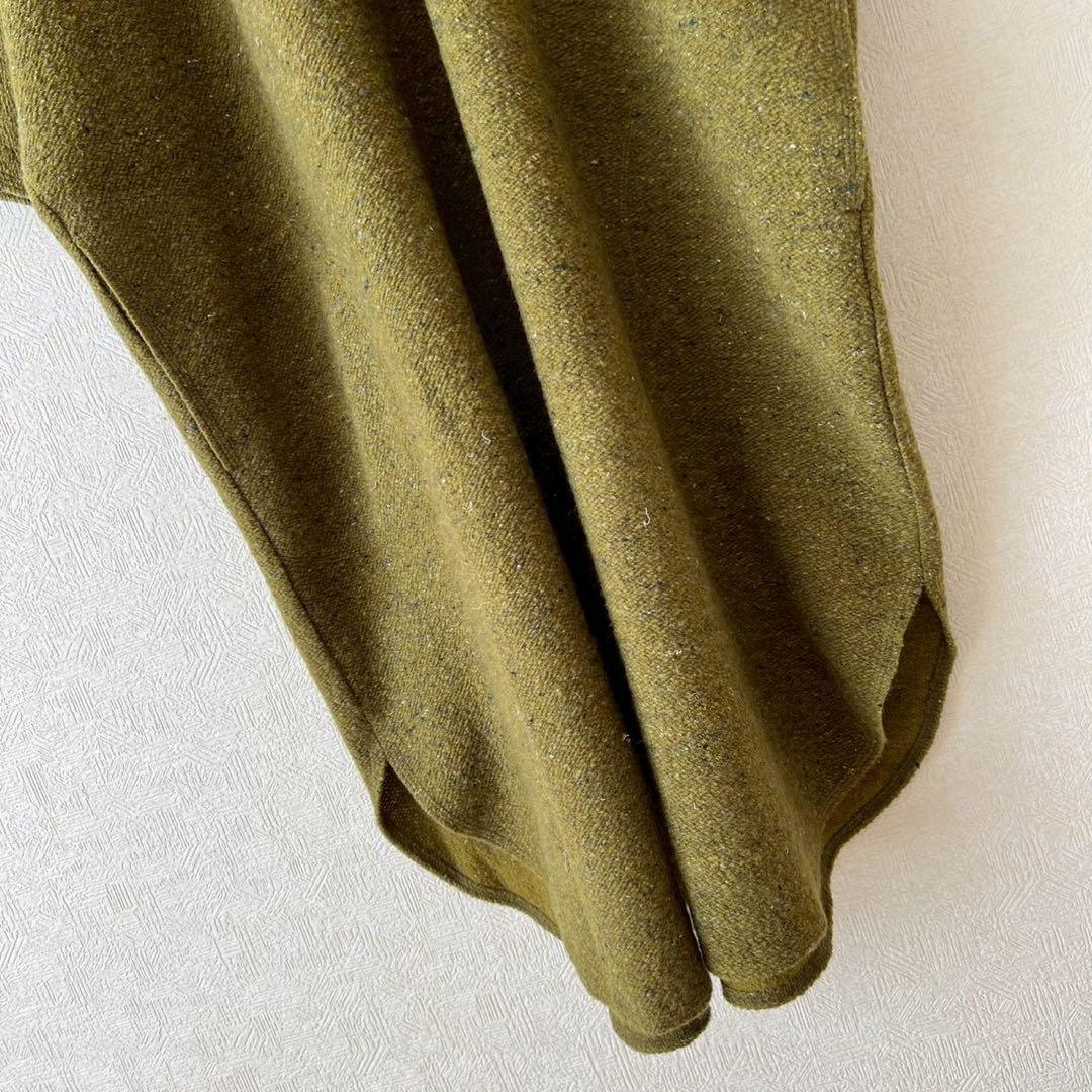 ヨーガンレール 2022 リサイクルネップツイード チュニックベスト