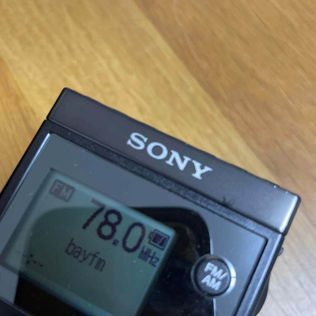 SONY ソニー ポケットラジオ SRF-R356 FM/AM ポータブルラジオ