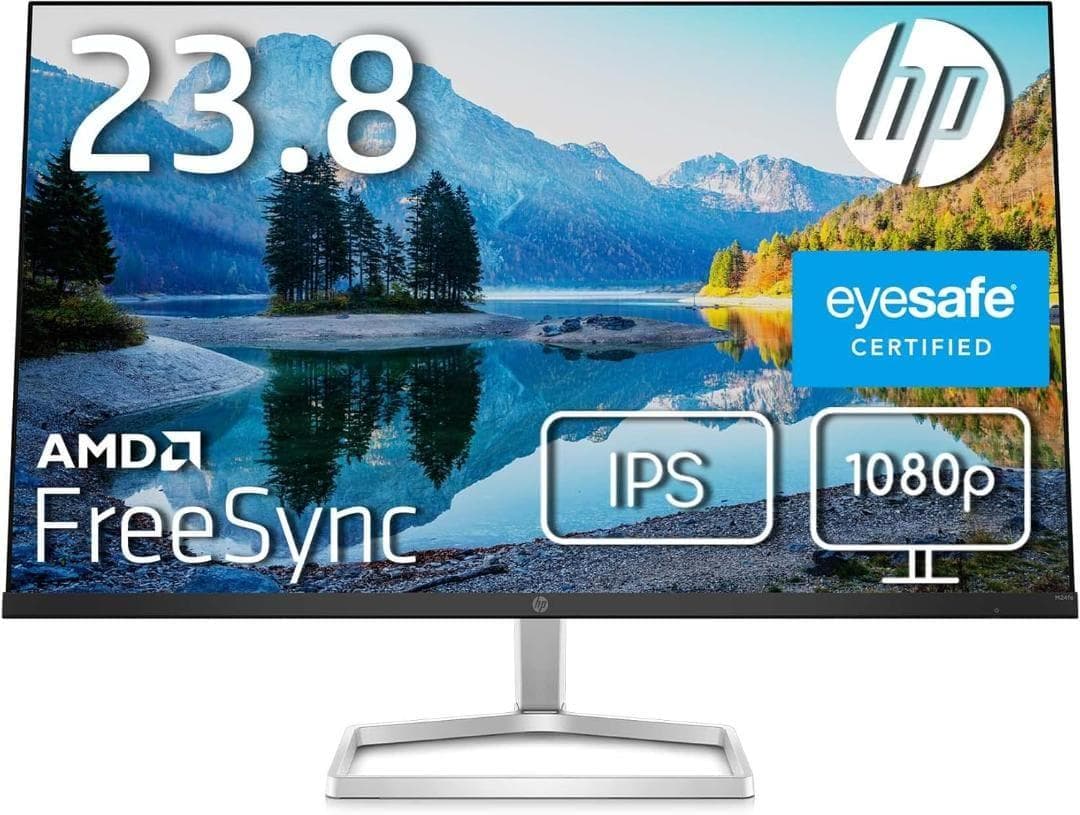 新品 超薄型 HP PCモニター 23.8インチ FHD IPSパネル75Hz