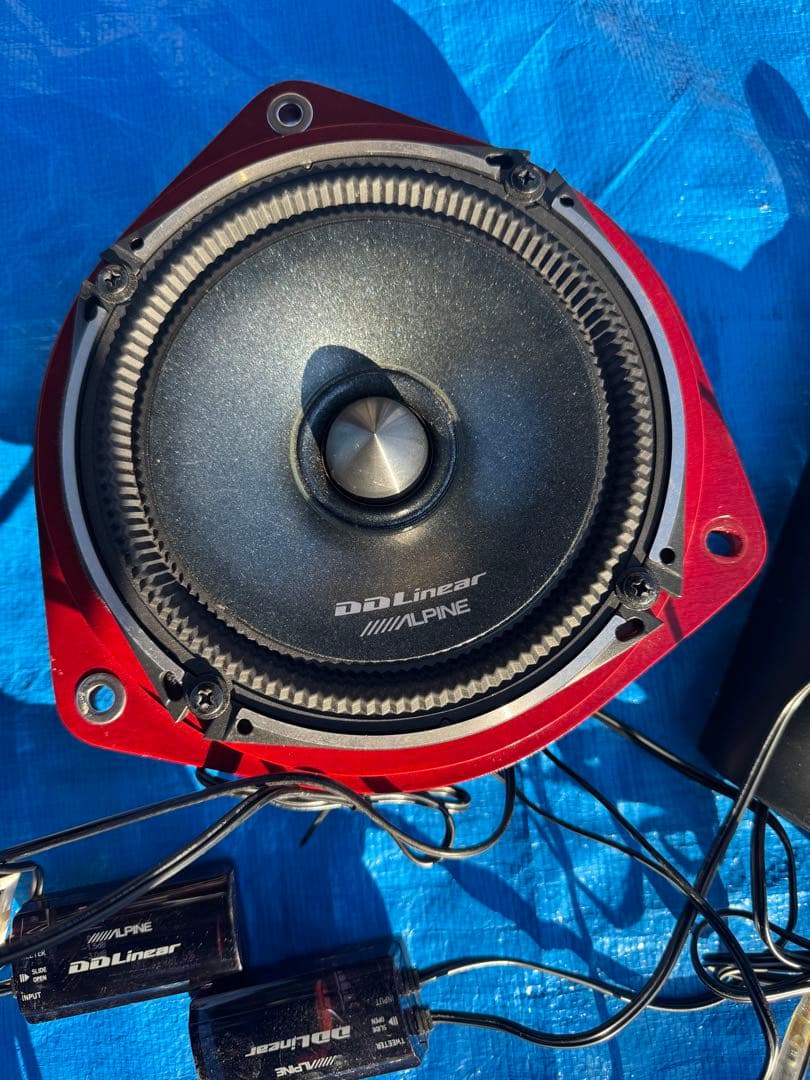 ALPINE DDリニアドアスピーカー（ツイーター付きクロスオーバー2ピース）