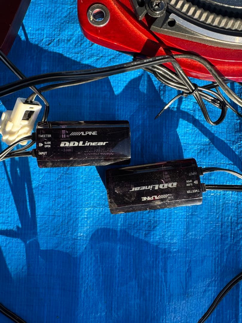ALPINE DDリニアドアスピーカー（ツイーター付きクロスオーバー2ピース）