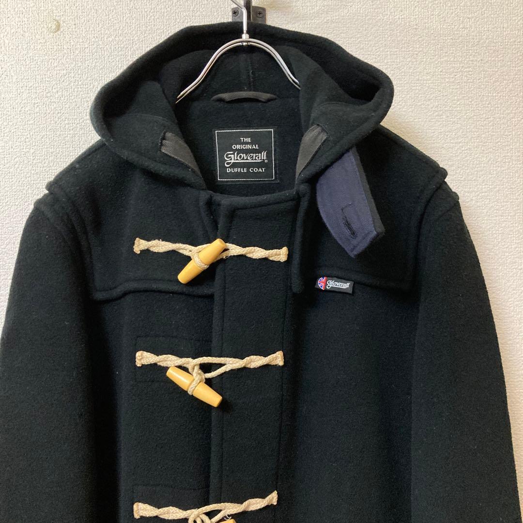 英国 希少 グローバーオール men's BIGI Wネーム ダッフルコートXL