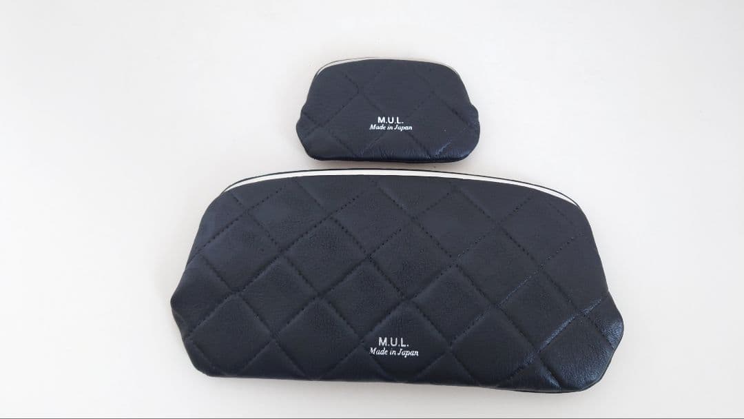 新品　エムユーエル　M.U.L キルティング　がま口　長財布