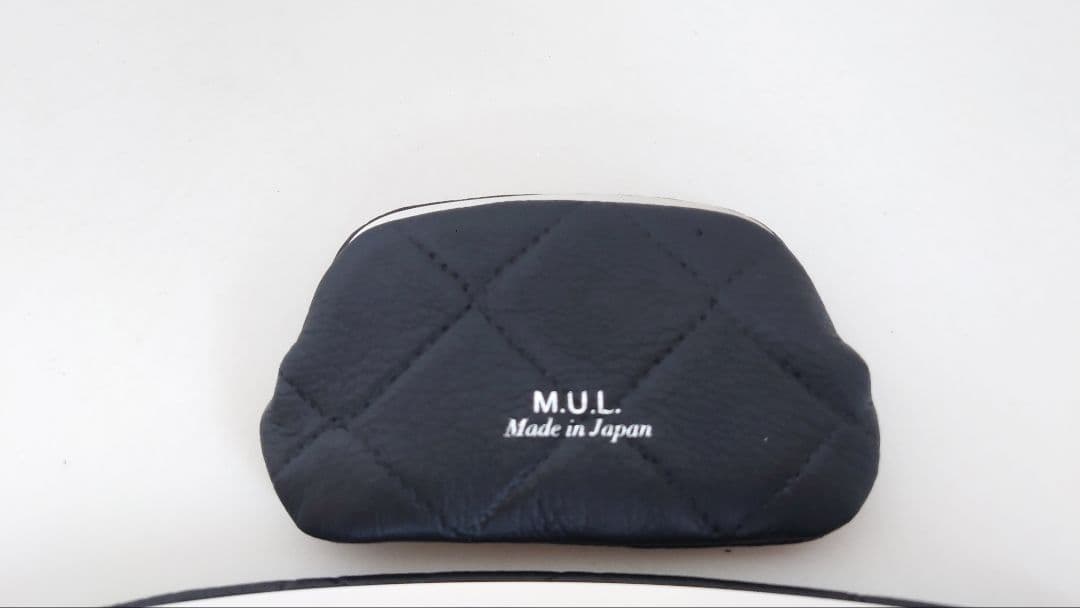 新品　エムユーエル　M.U.L キルティング　がま口　長財布