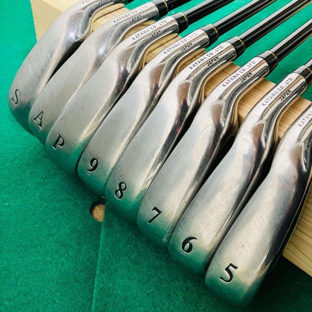 KATANA SWORD アイアン8本セット GS-1 SKTG-12 R 右