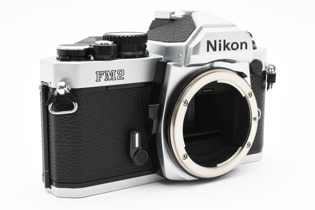【美品】Nikon ニコン New FM2 シルバー ボディ 完動品 #H05