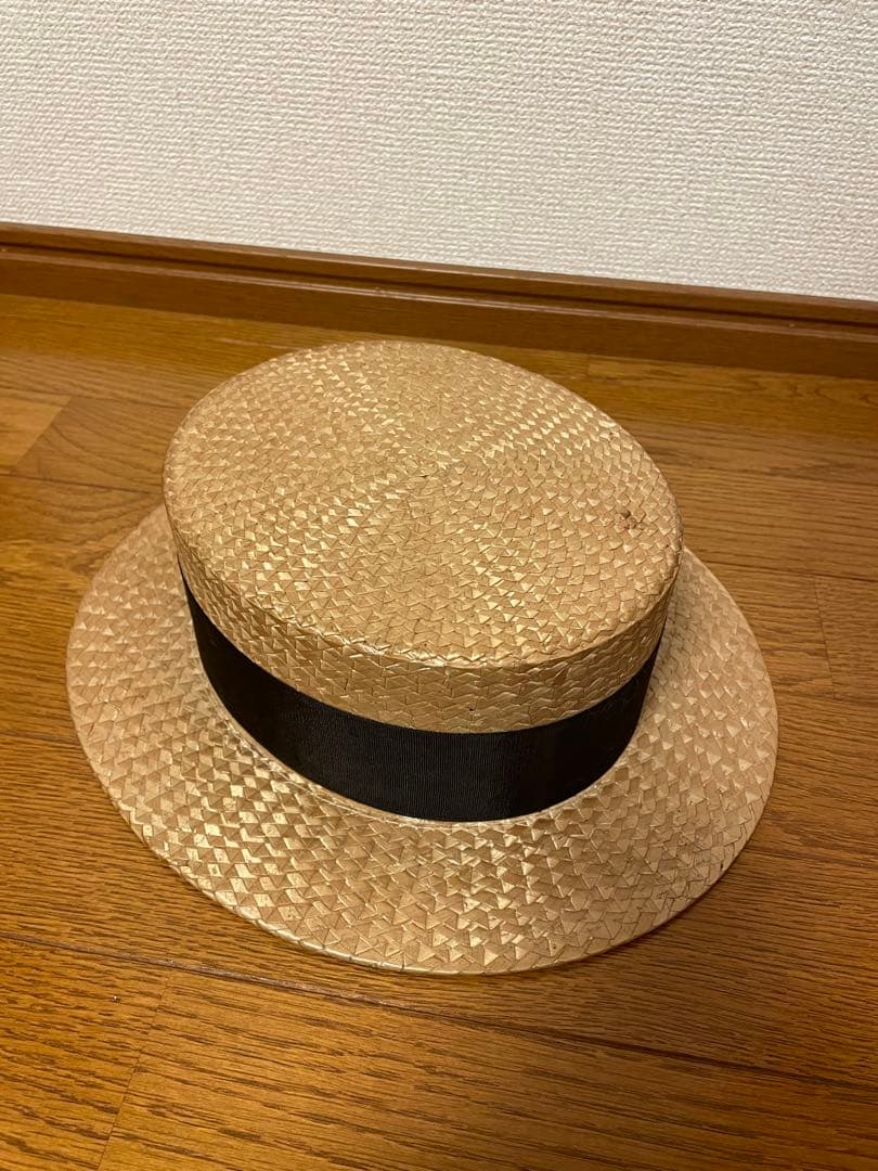 カンカン帽　レトロ