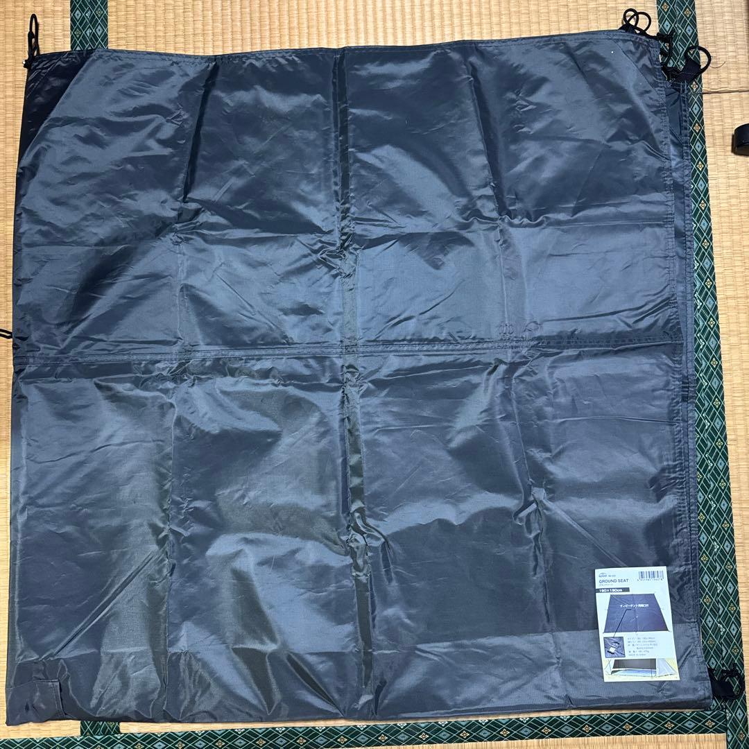 BUNDOK ソロティピー1 TC【フタマタ】【グランドシート】美品3点セット!