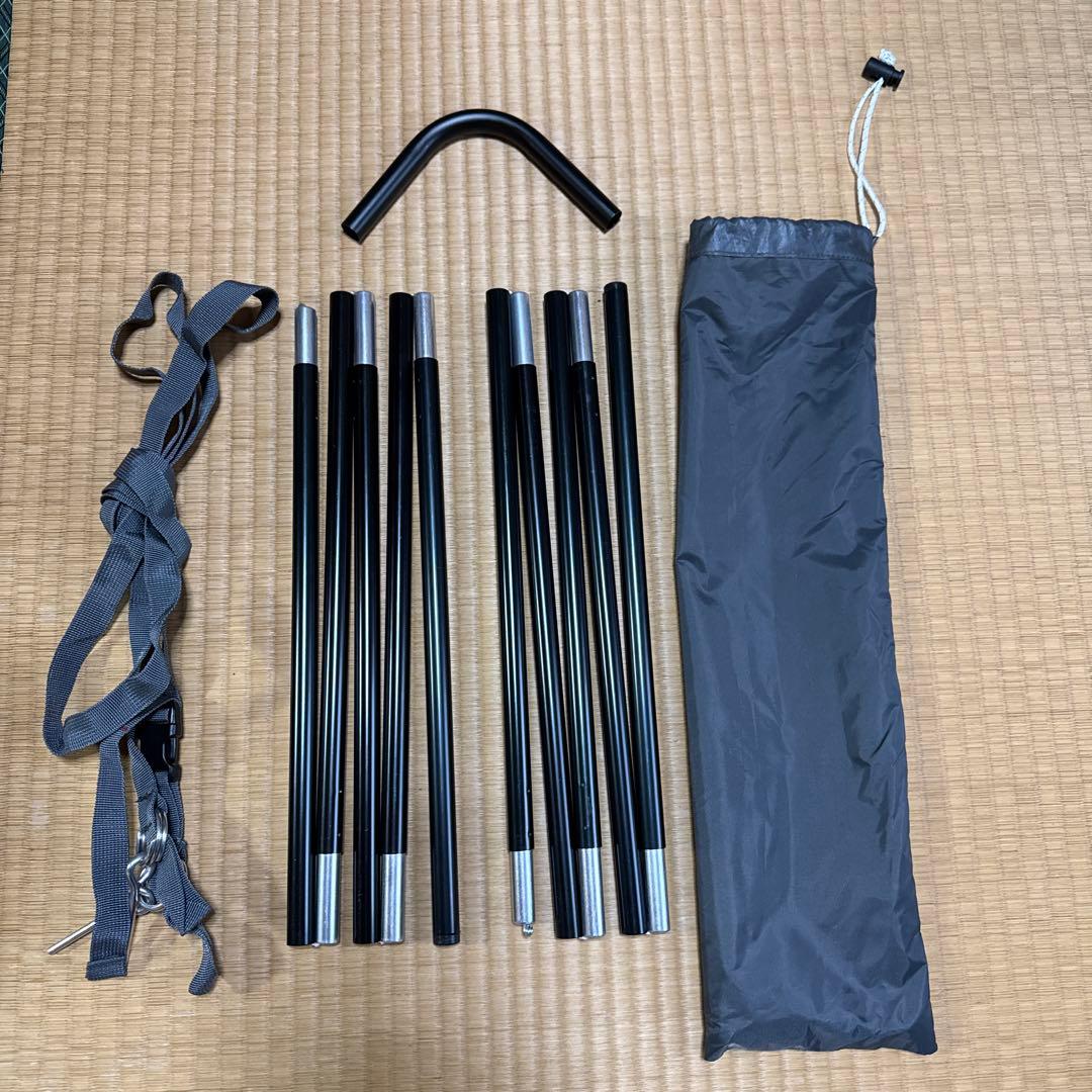 BUNDOK ソロティピー1 TC【フタマタ】【グランドシート】美品3点セット!