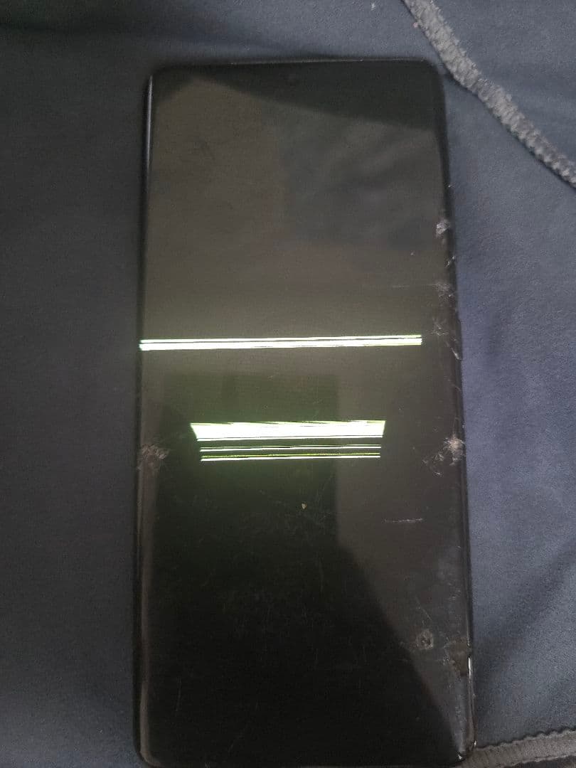 Galaxys21ultra ジャンク　箱　充電ケーブルブラック