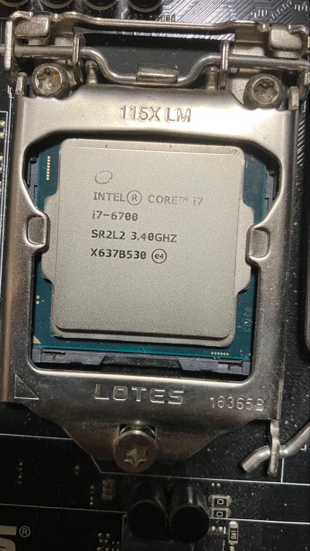 マザーボード、CPU、メモリセット