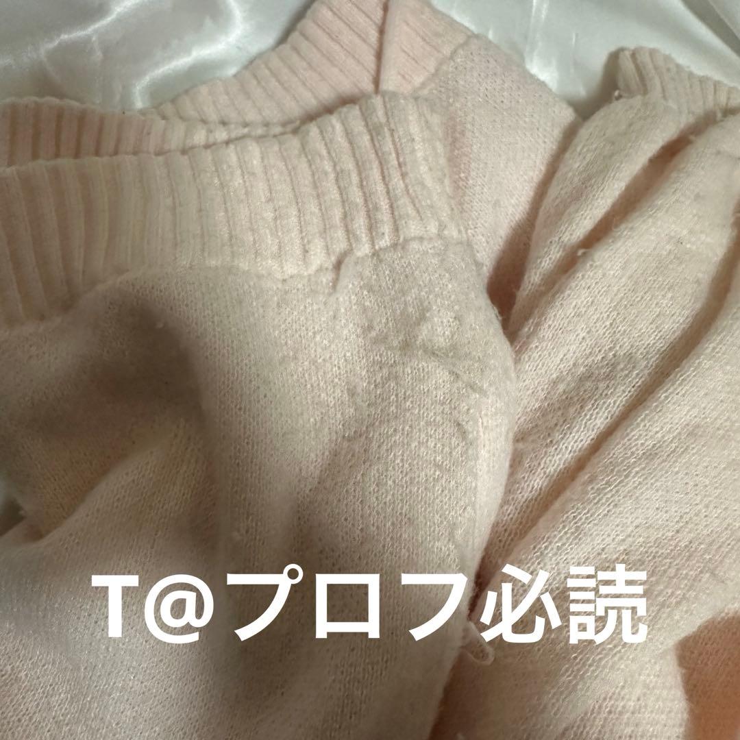ロゼミューズ Mohair knit hoodie