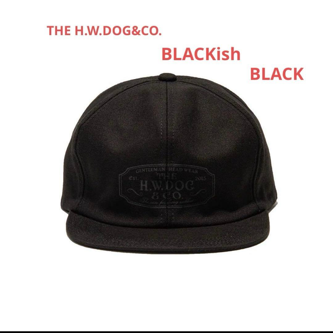 帽子 THE H.W.DOG&CO. TRUCKER CAP-B BLACKish