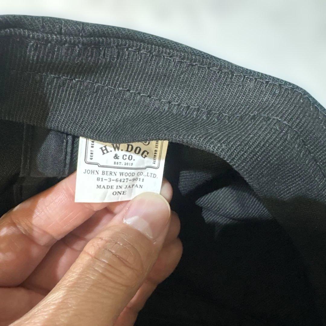 帽子 THE H.W.DOG&CO. TRUCKER CAP-B BLACKish