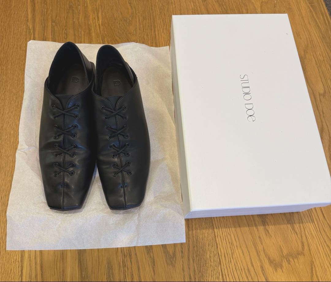 studio doe レースアップシューズ 36