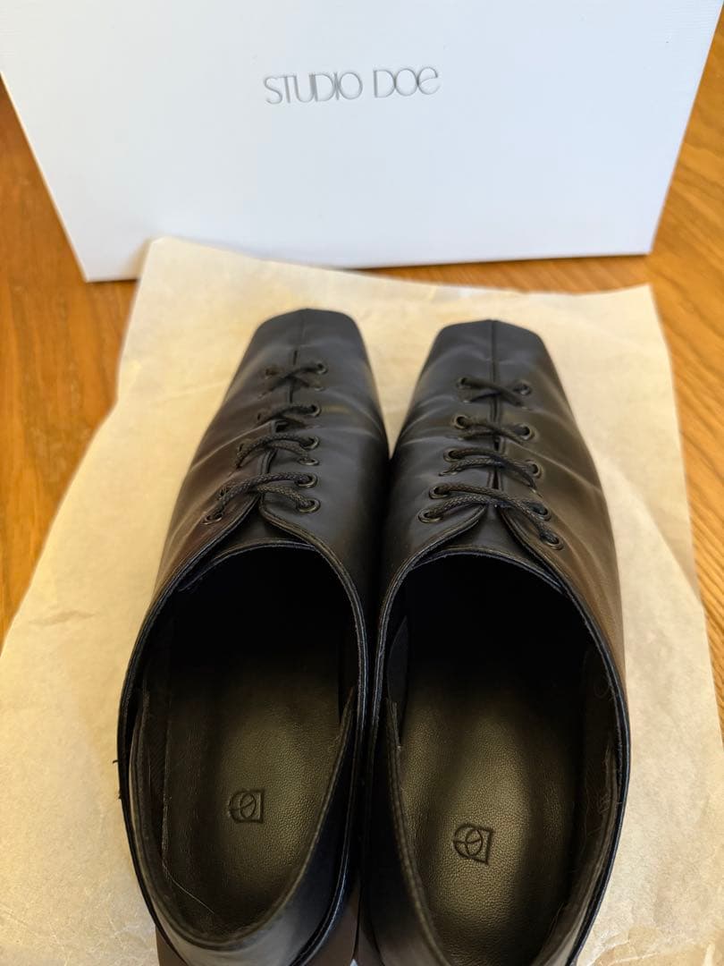 studio doe レースアップシューズ 36