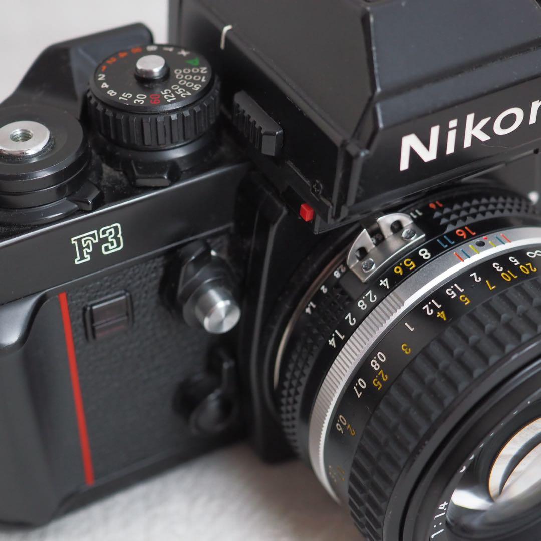 Nikon F3 HP 一眼レフカメラ 50mm f/1.4 レンズ ニコン