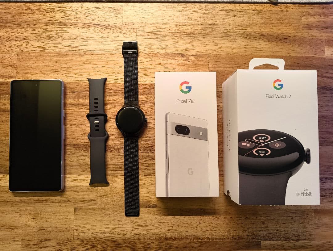 Google Pixel 7a + Pixel Watch 2 セット
