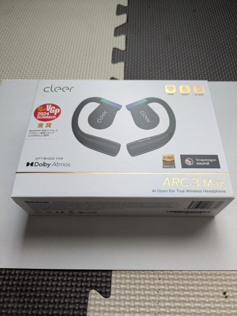 Cleer ARC3 Max ✨2025年7月購入・液晶保護済み・保護ケース付