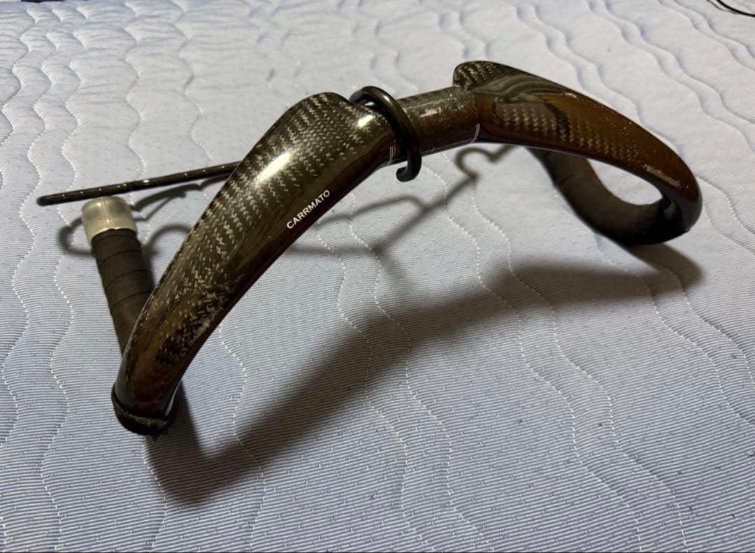 CARRMATO 350mm カーボン　トラックハンドル