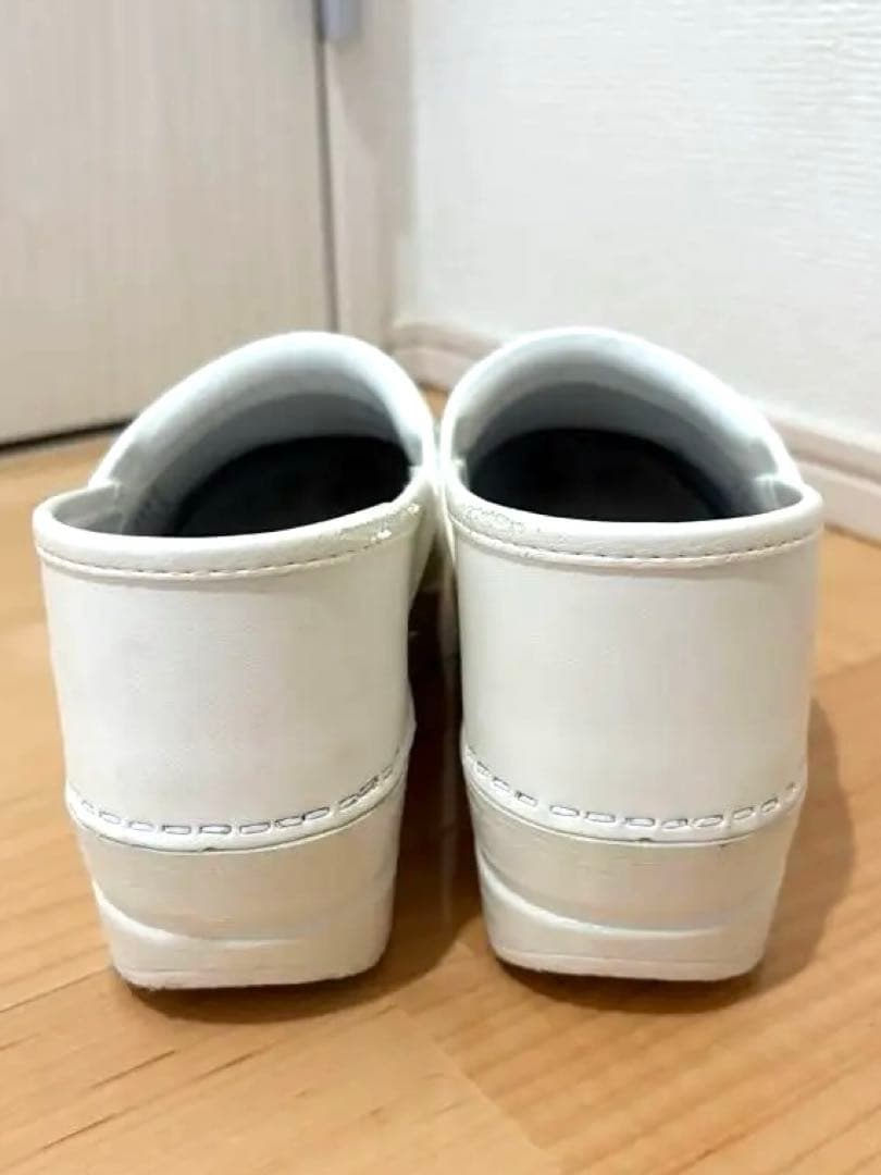 danskoダンスコプロフェッショナル　サボ　ホワイト サイズ38 24.5cm