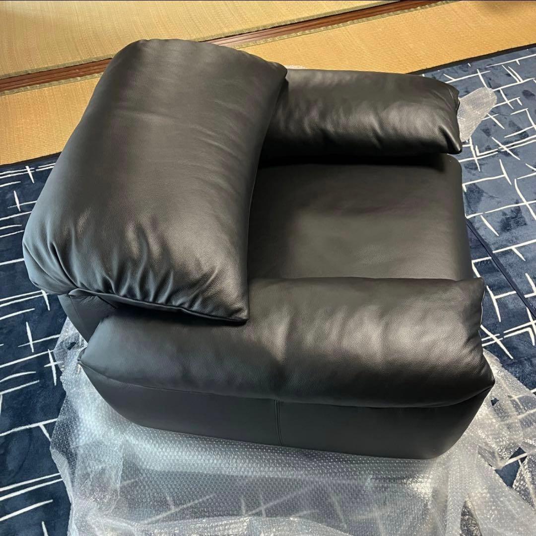 HUKLAフクラEDINA エディナ 1Pソファ 本革　新品未使用