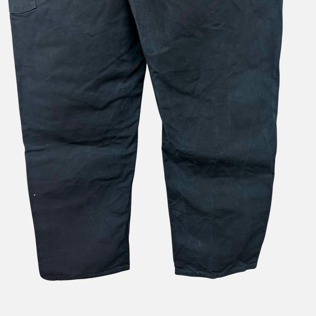 ◾️カーハート◾️made in USA ◾️ブラック◾️ダブルニーペインターパンツ◾️