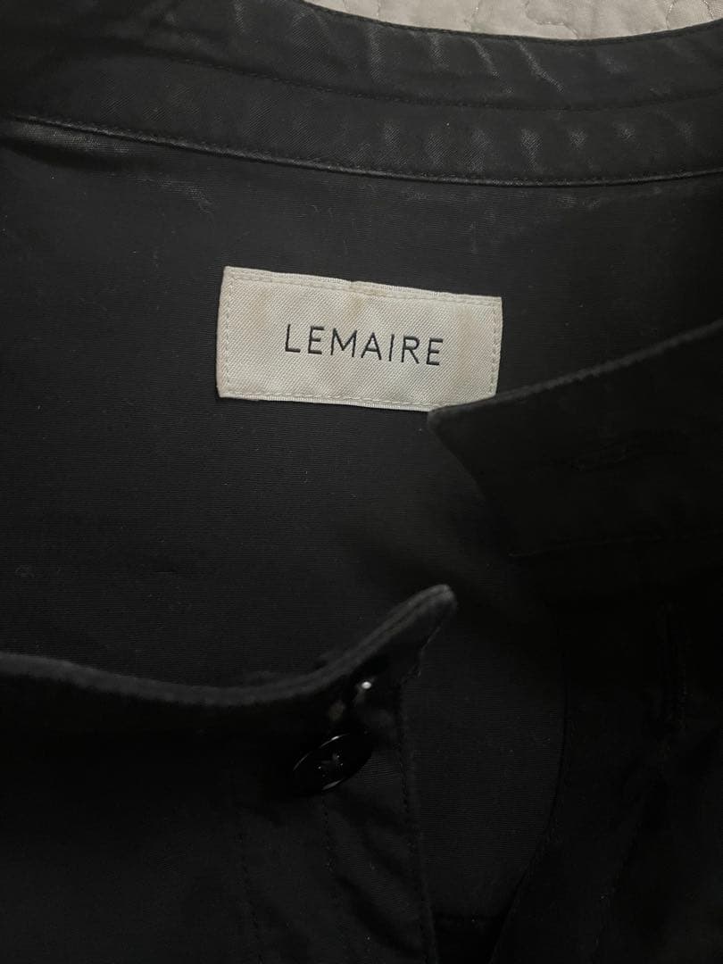 LEMAIRE 36　ロングワンピース　ブラック