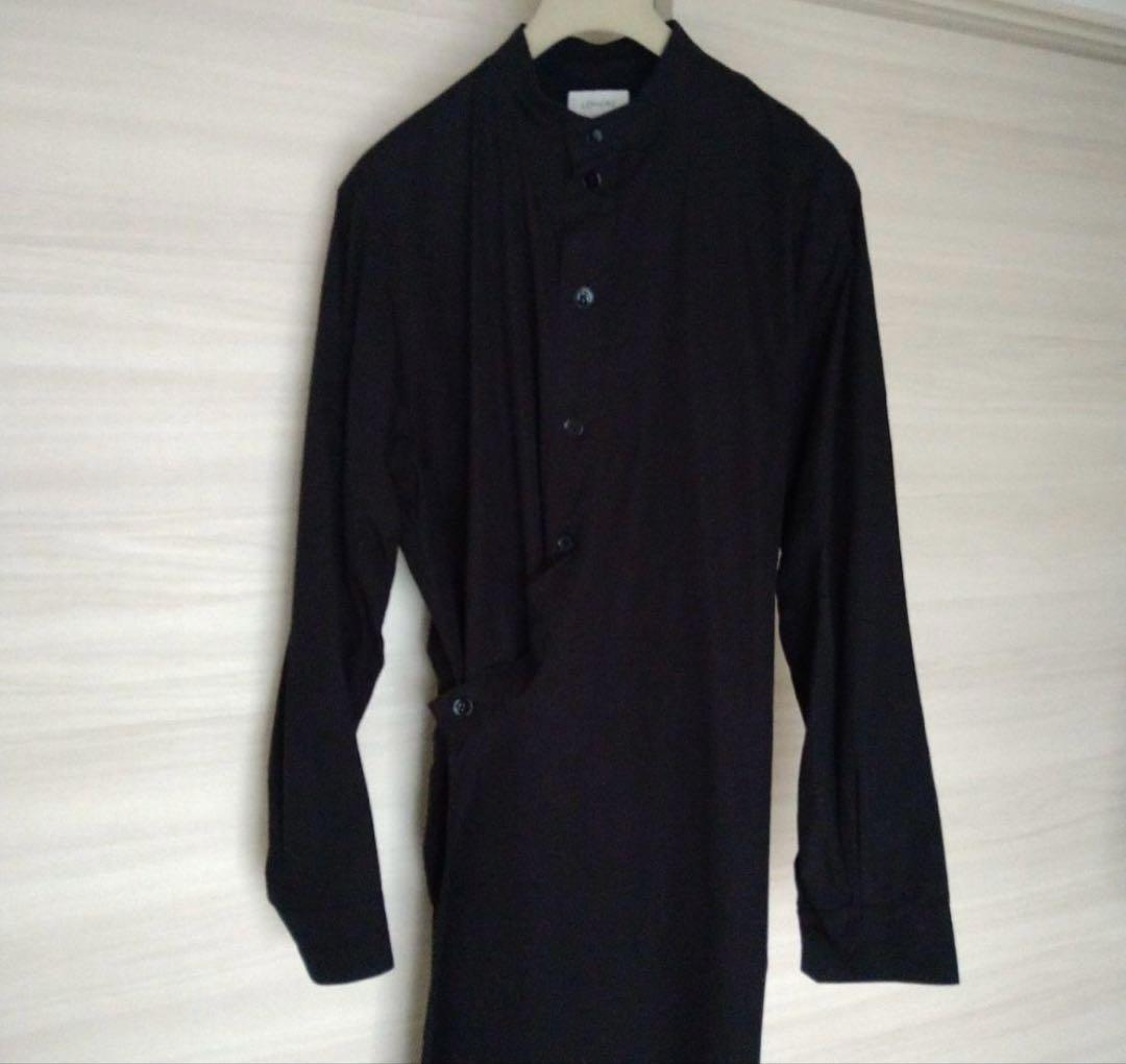 LEMAIRE 36　ロングワンピース　ブラック