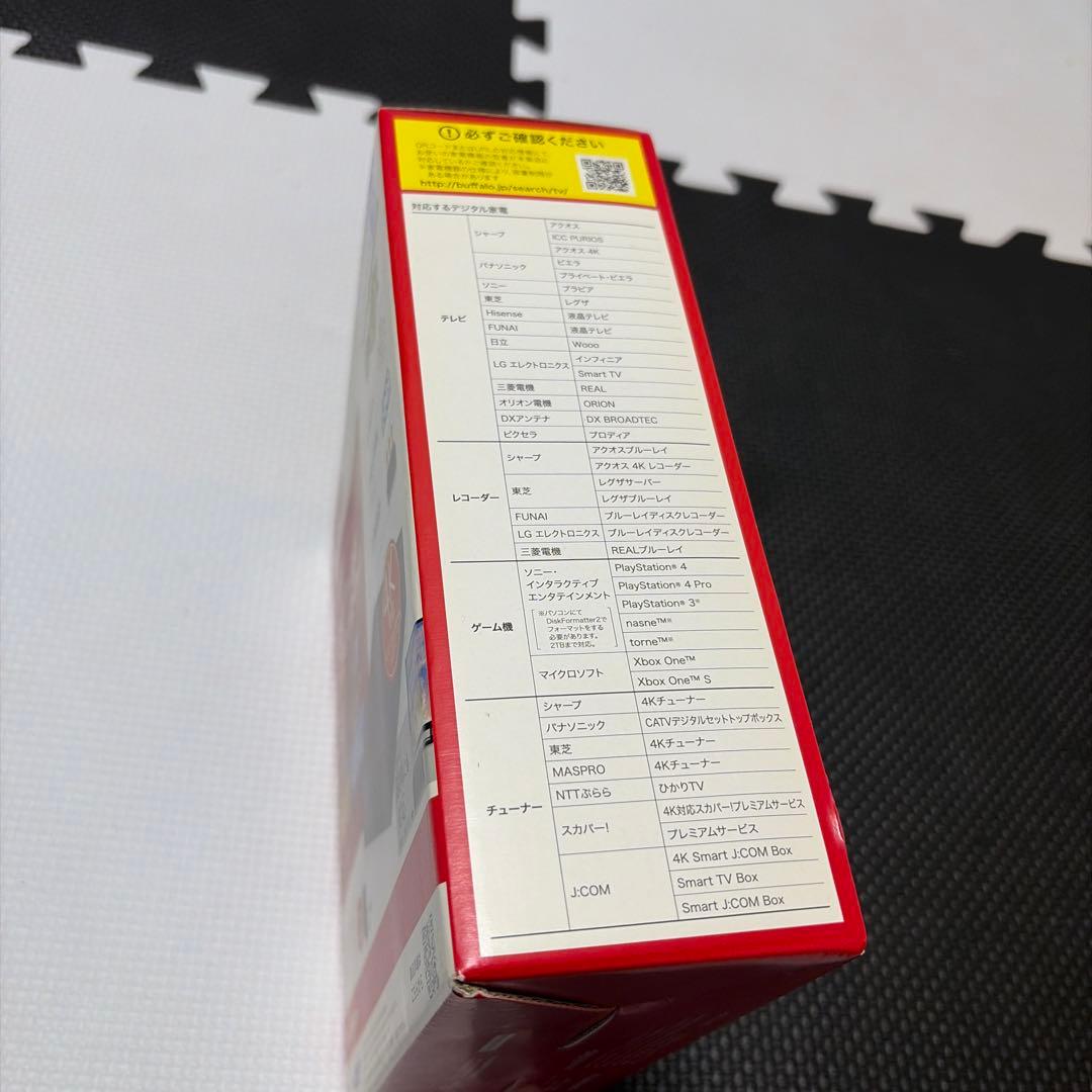 BUFFALO 4TB 外付けハードディスク HD-LDS4.0U3-BA