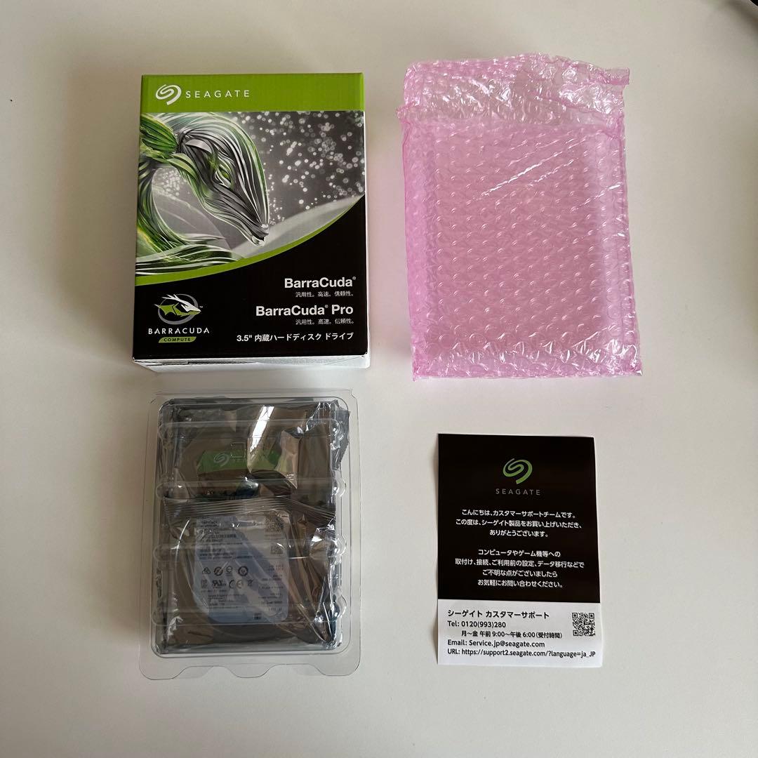 Seagate Barracuda 4TB 3.5インチ HDD
