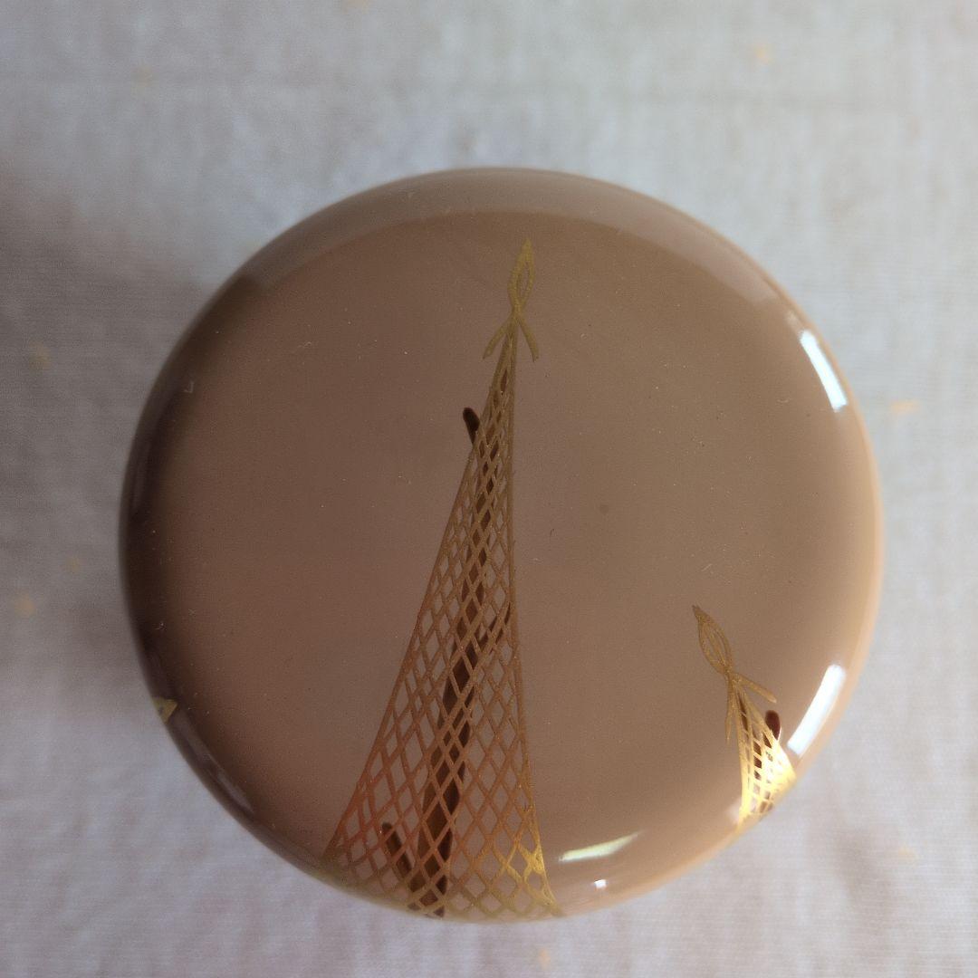 茶道具　中村湖彩　四季棗　共箱付き