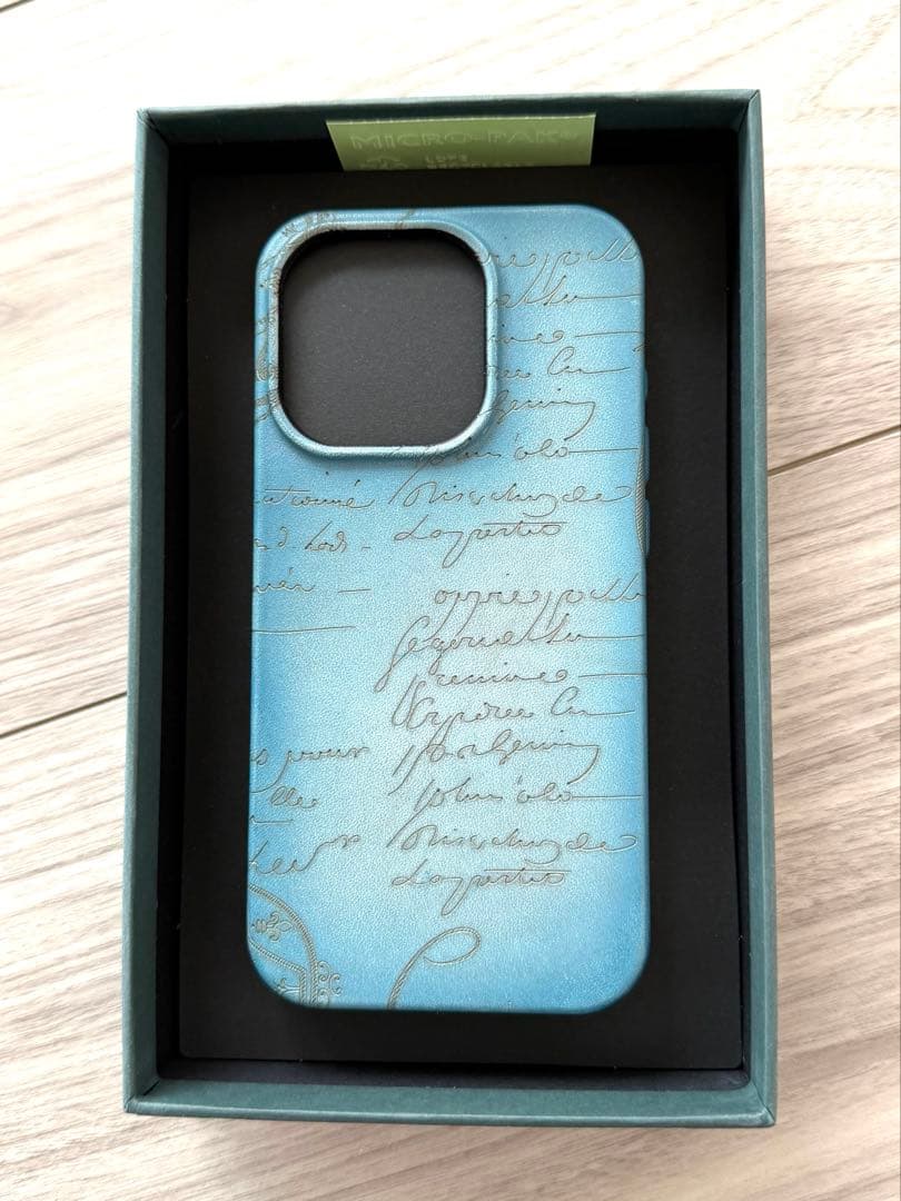 BERLUTI iPhone15Pro用ケース ベルルッティ新品スマホケース