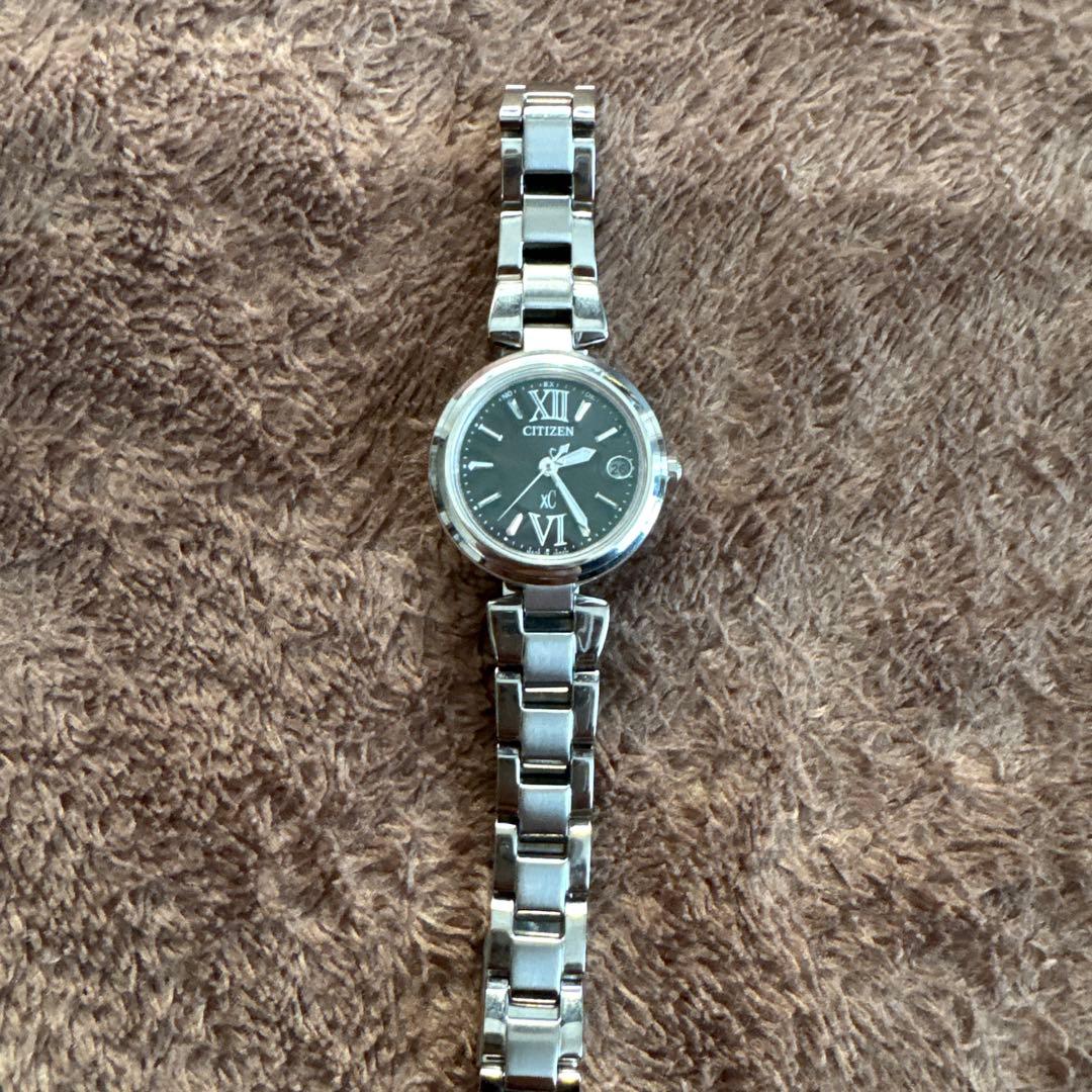 CITIZEN xC ソーラー腕時計/アナログ/BLK/H058-T021158