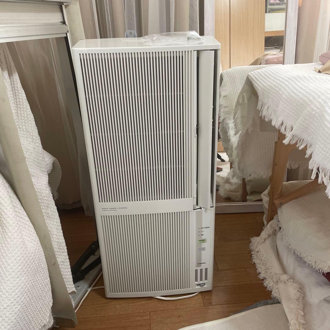 コロナ　冷暖房兼用　窓枠エアコン８畳　CWH-A1819 2019年良品！