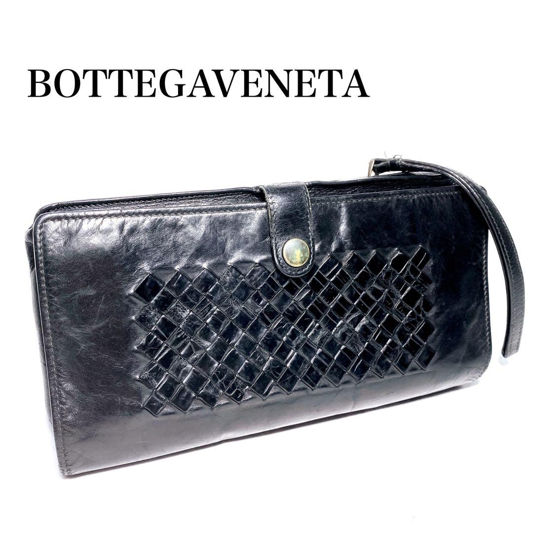 ✨希少✨ BOTTEGAVENETA ボッテガヴェネタ　クロコ　イントレチャート
