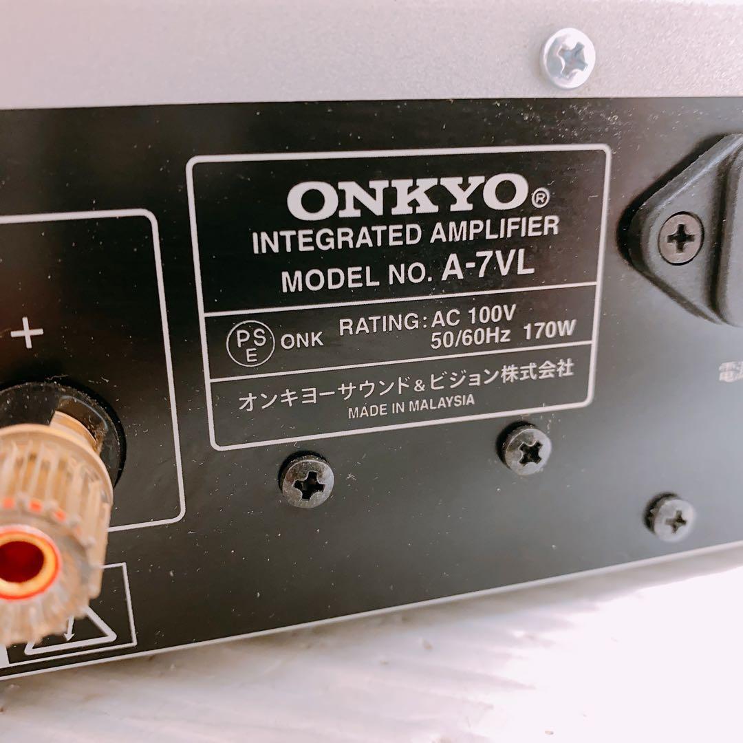 ONKYO A-7VL プリメインアンプ リモコン付