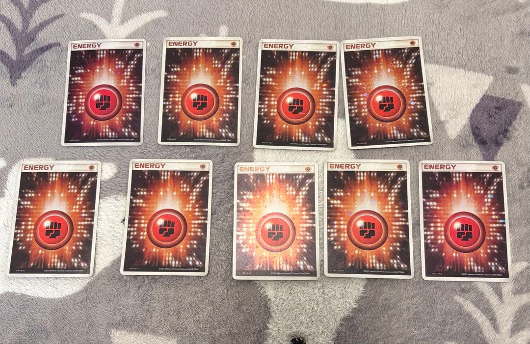 ポケカ　アクマグエネルギー　闘　9枚