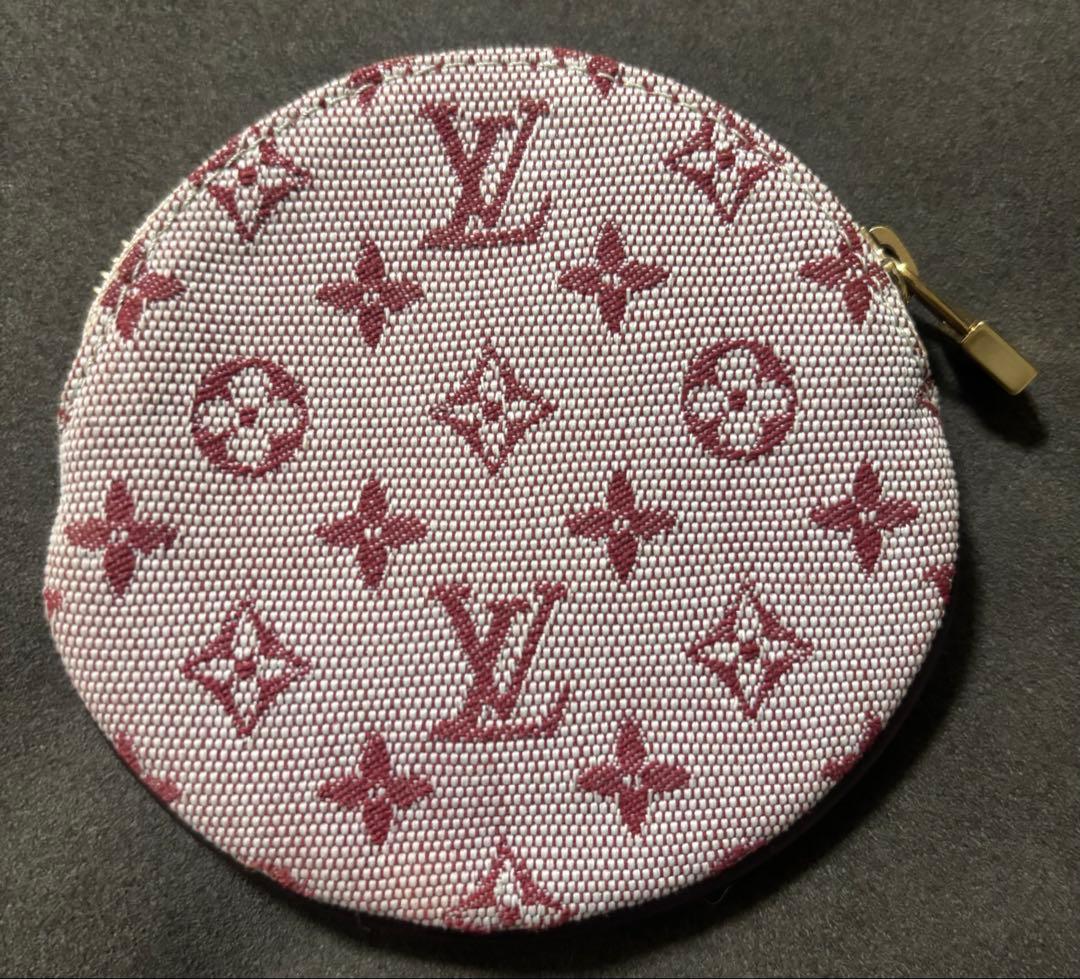 美品＊ルイ ヴィトン モノグラムミニ ポルト モネ ロン パース 小銭入れ
