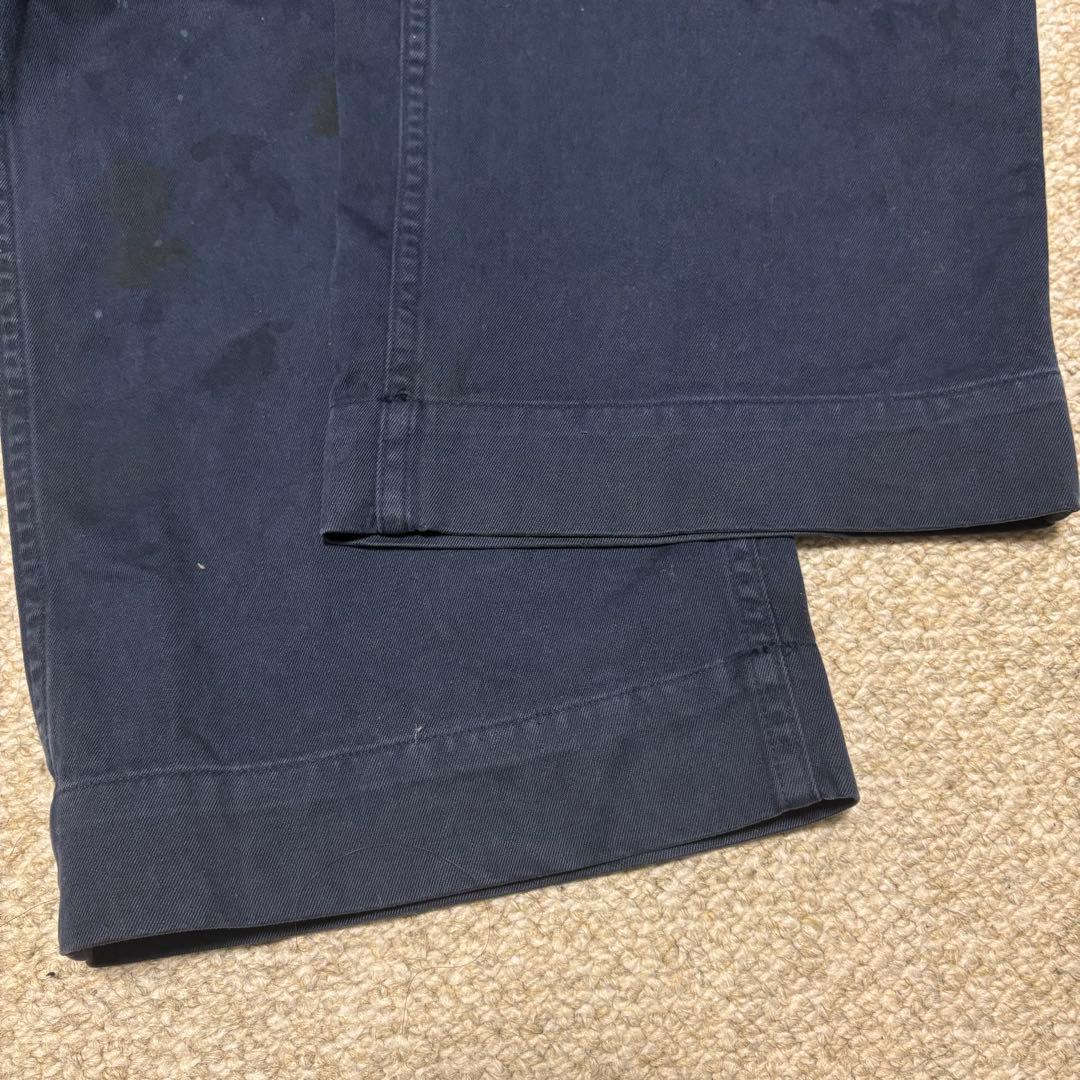 BOW WOW WORK TROUSERS DUSTY チノパン ネイビー