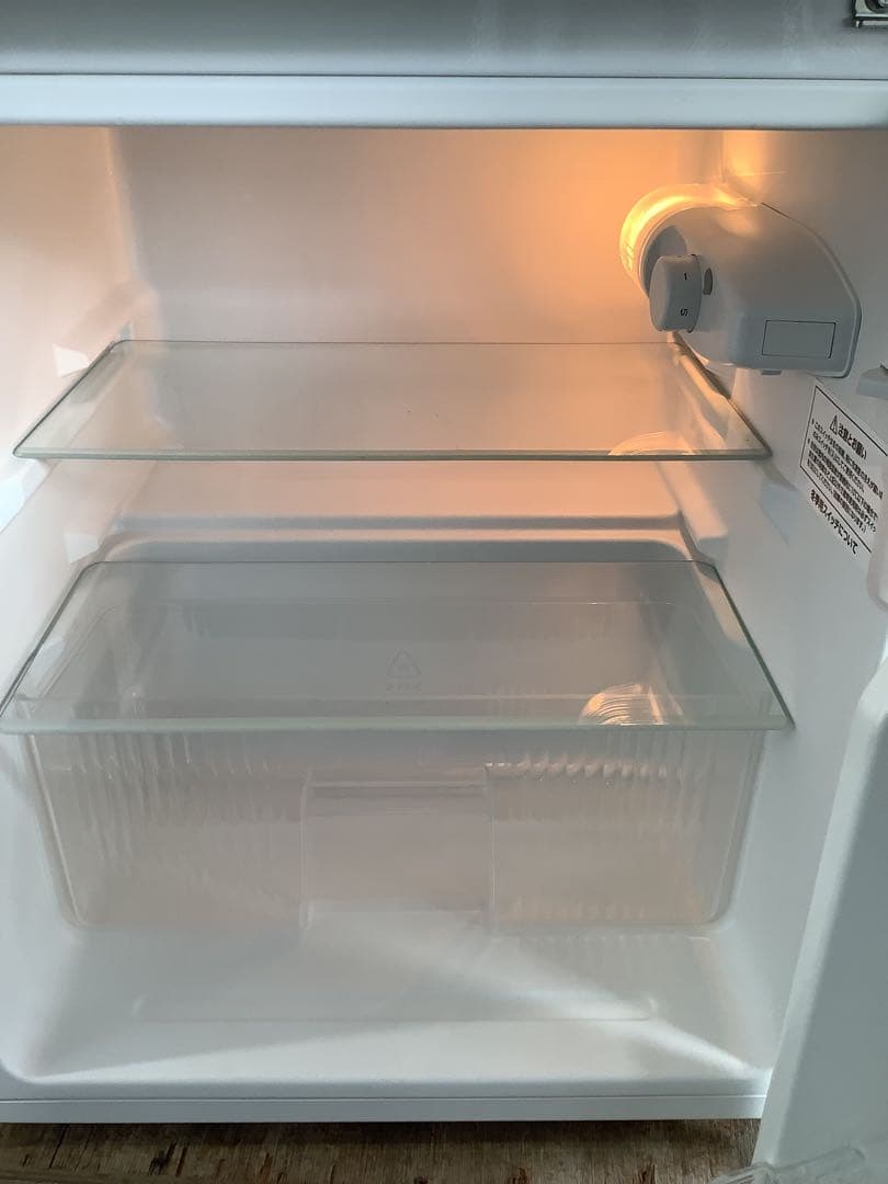 Mahe オーヤマ 2ドア冷蔵庫 IRR-A09TW-W 18年製 90L